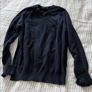 Banana Republic women’s  Dark Blue V-Neck Sweater